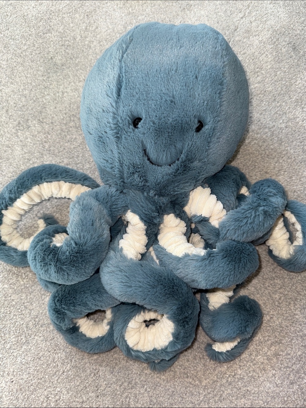 Jellycat Lg ‘Storm’ Octopus Plush Toy - Soft Stuffed Sea Animal